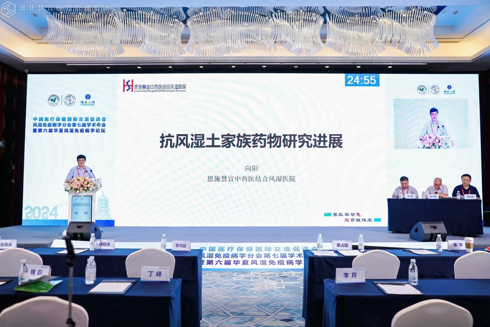 向阳教授在国家级学术会上推介抗风湿土家药物