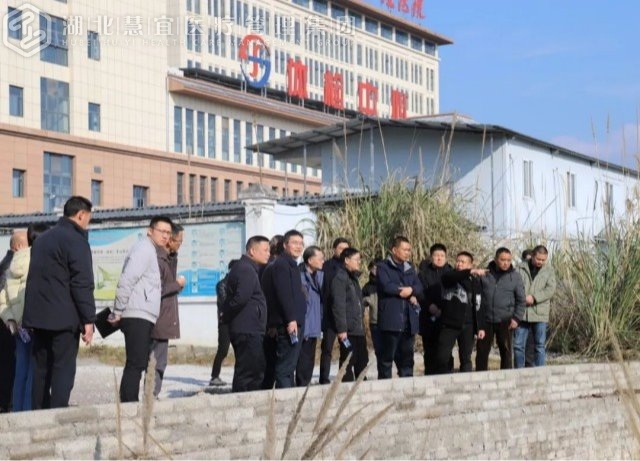 恩施市市长向子明等领导到湖北慧宜医疗集团调研